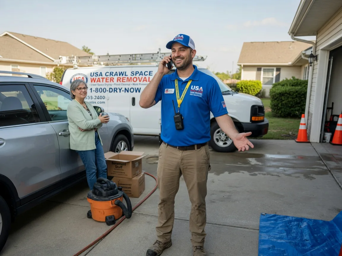 Crawl Space Water Removal Bluffton, TX FAQs